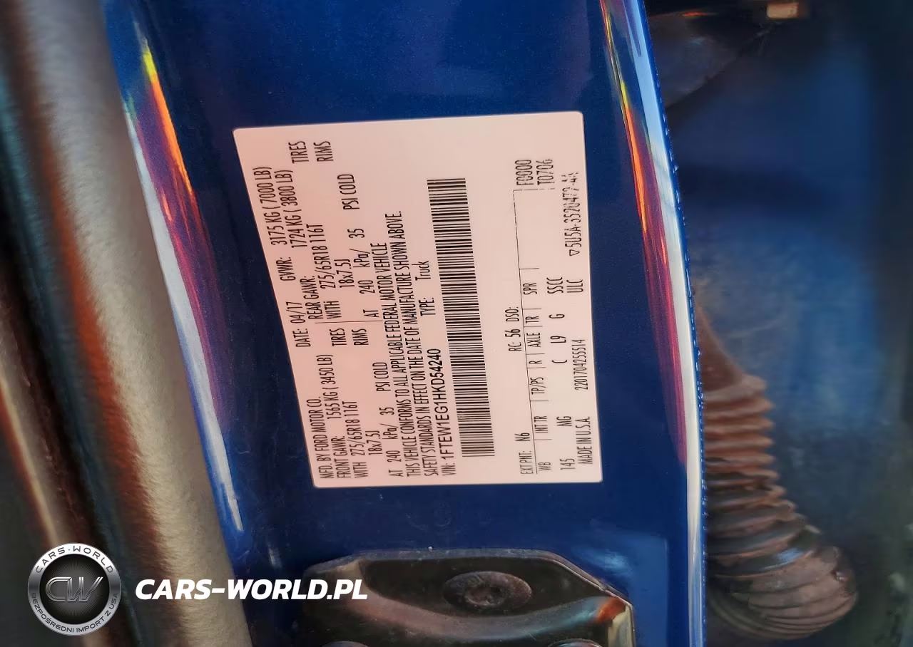 2017 Ford F150 Supercrew VIN:1FTEW1EG1HKD54240 - 12
