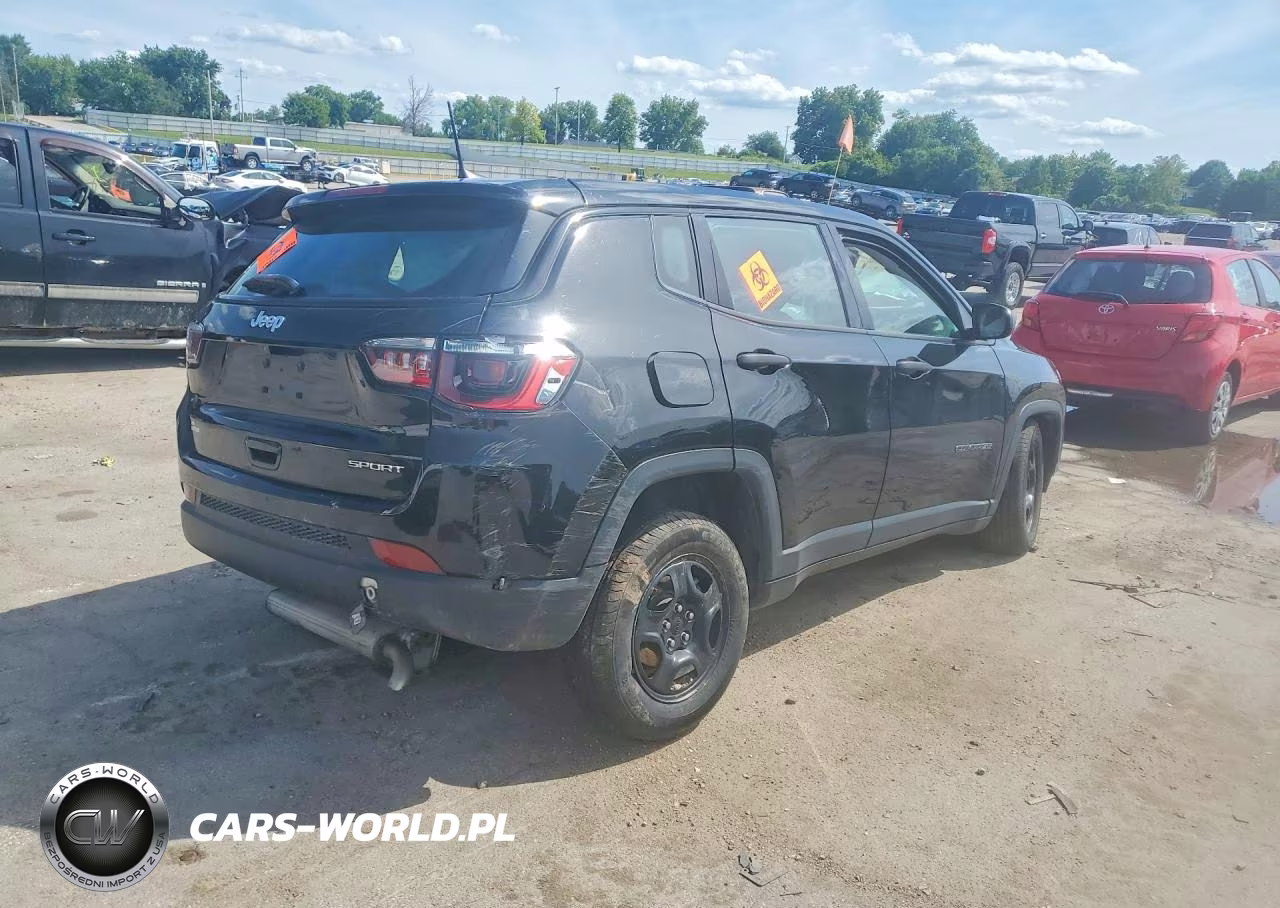 2021 Jeep Compass Sport VIN:3C4NJCAB1MT548960 - 3
