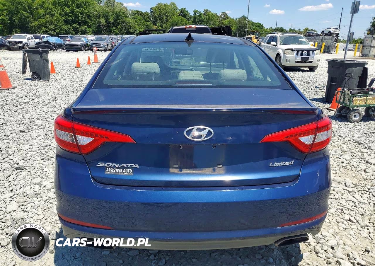 2015 Hyundai Sonata Limited VIN:5NPE34AF3FH179377 - 6