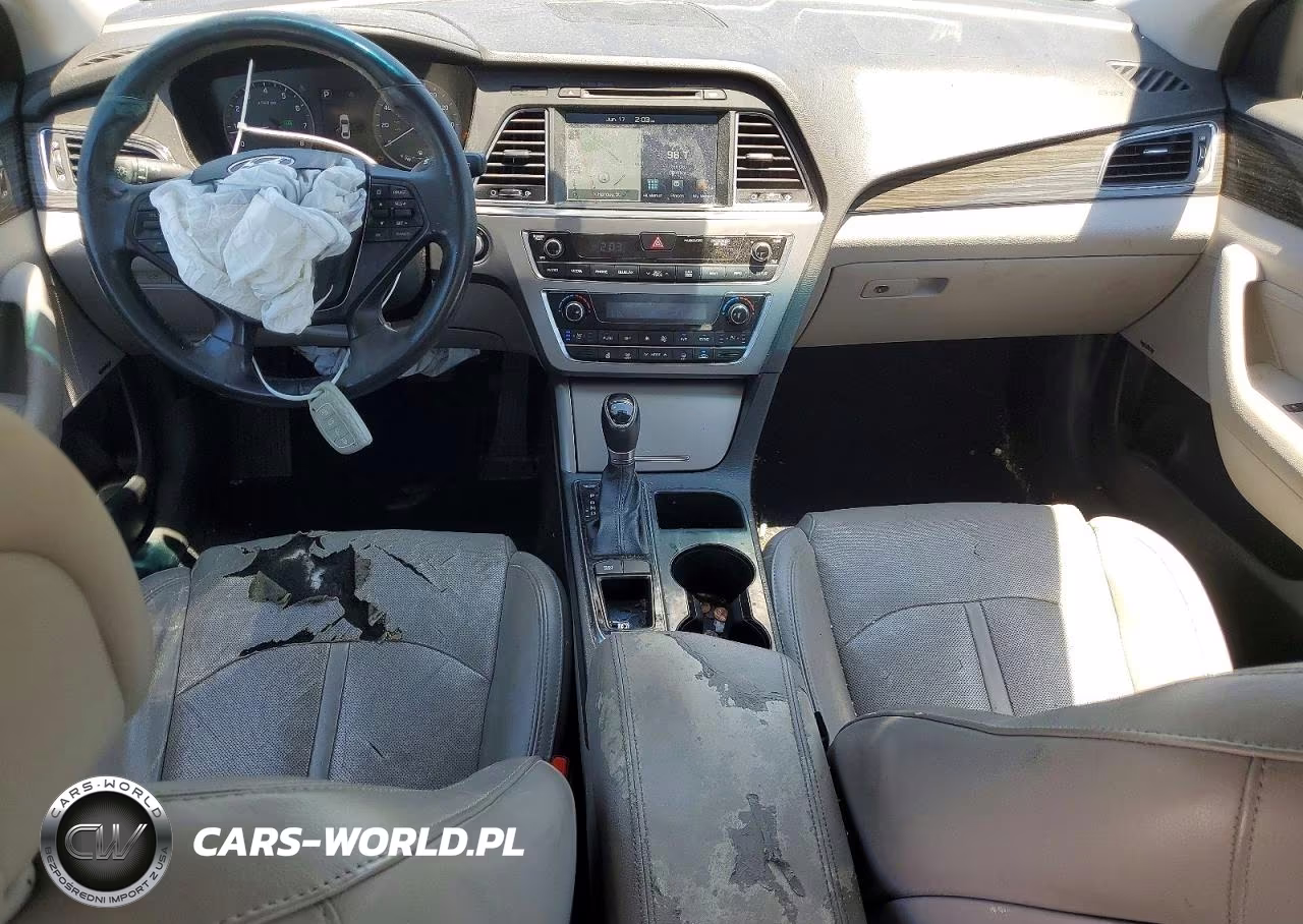 2015 Hyundai Sonata Limited VIN:5NPE34AF3FH179377 - 8
