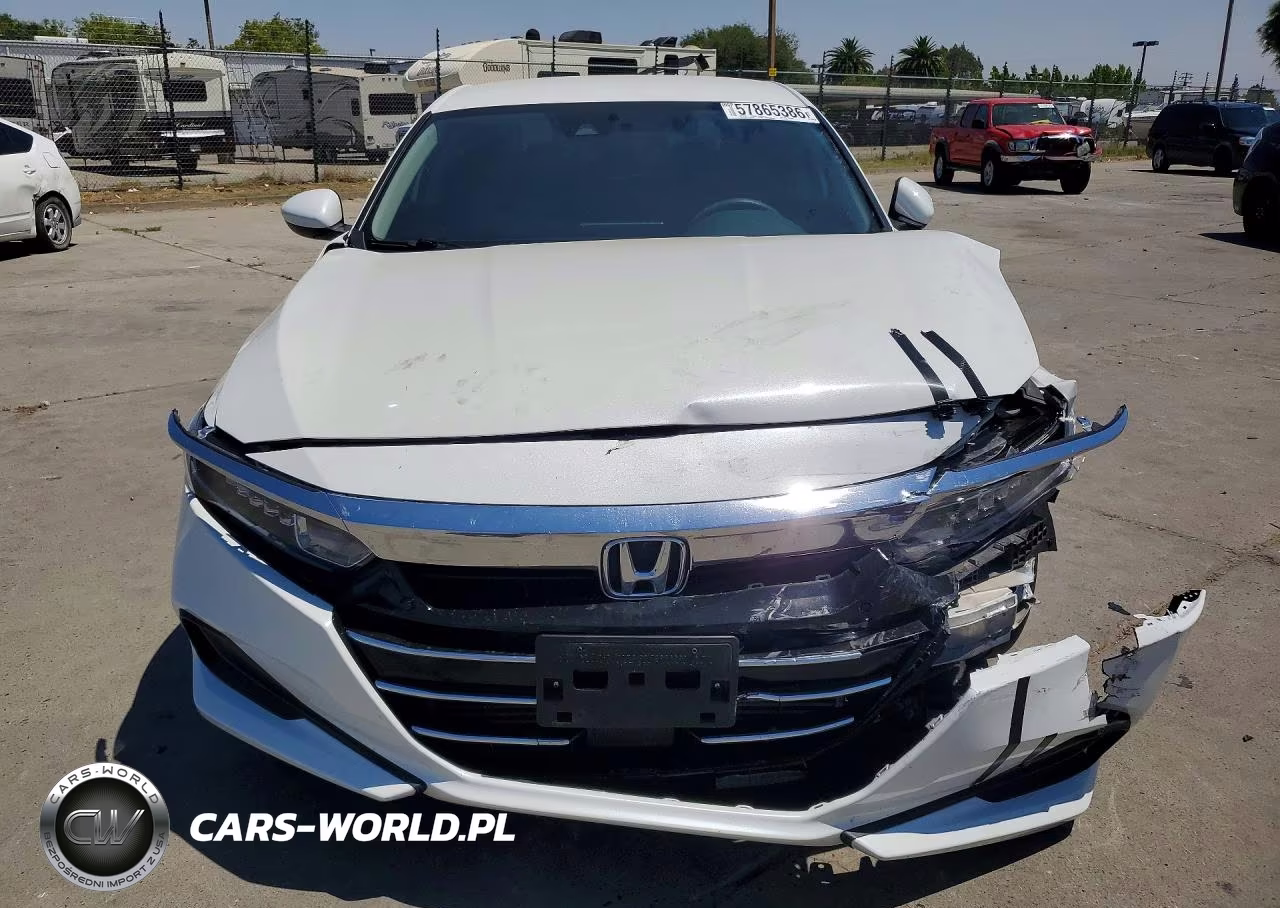 2021 Honda Accord Lx VIN:1HGCV1F1XMA020603 - 5