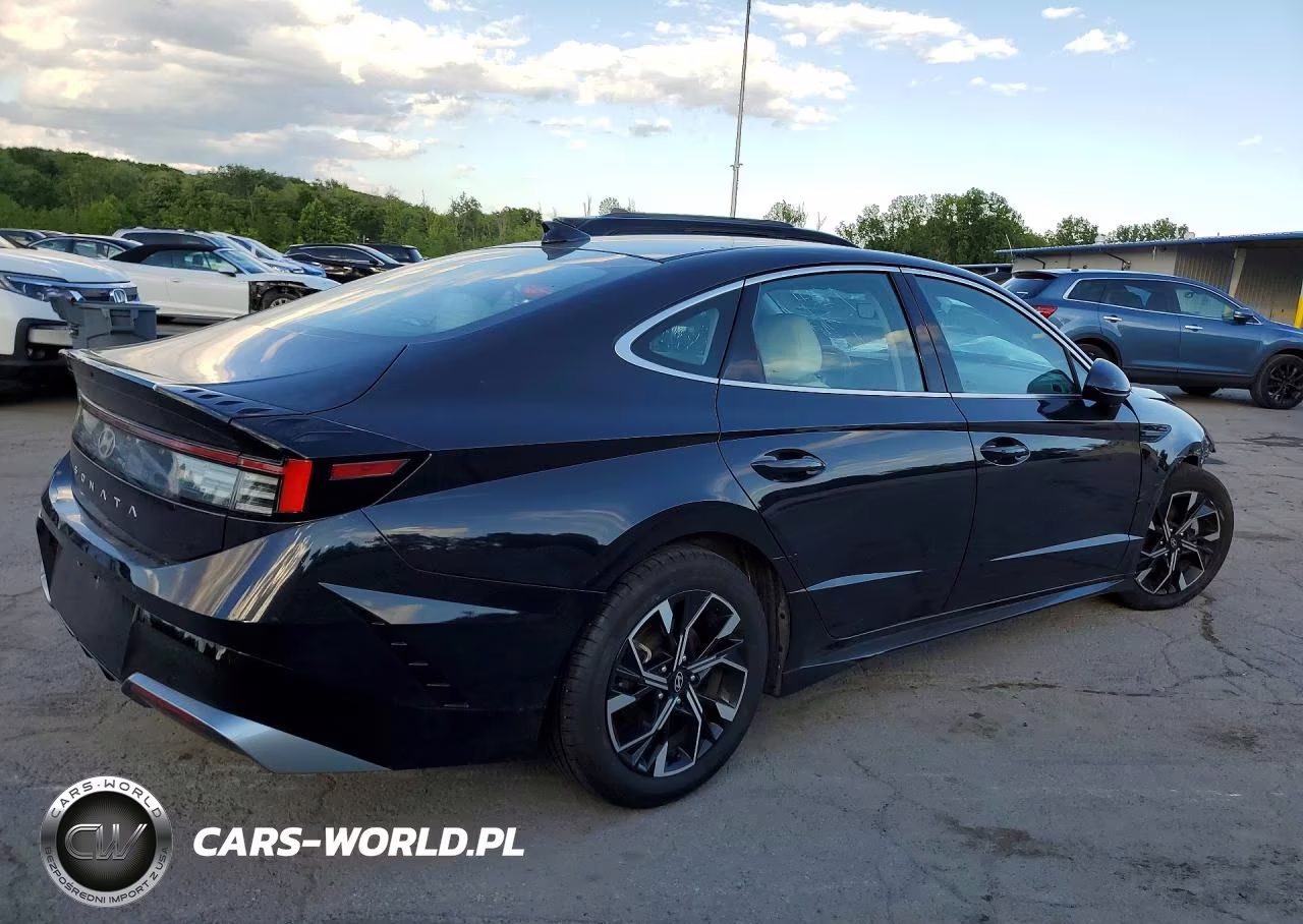 2025 Hyundai Sonata Sel VIN:KMHL64JA2SA433810 - 3