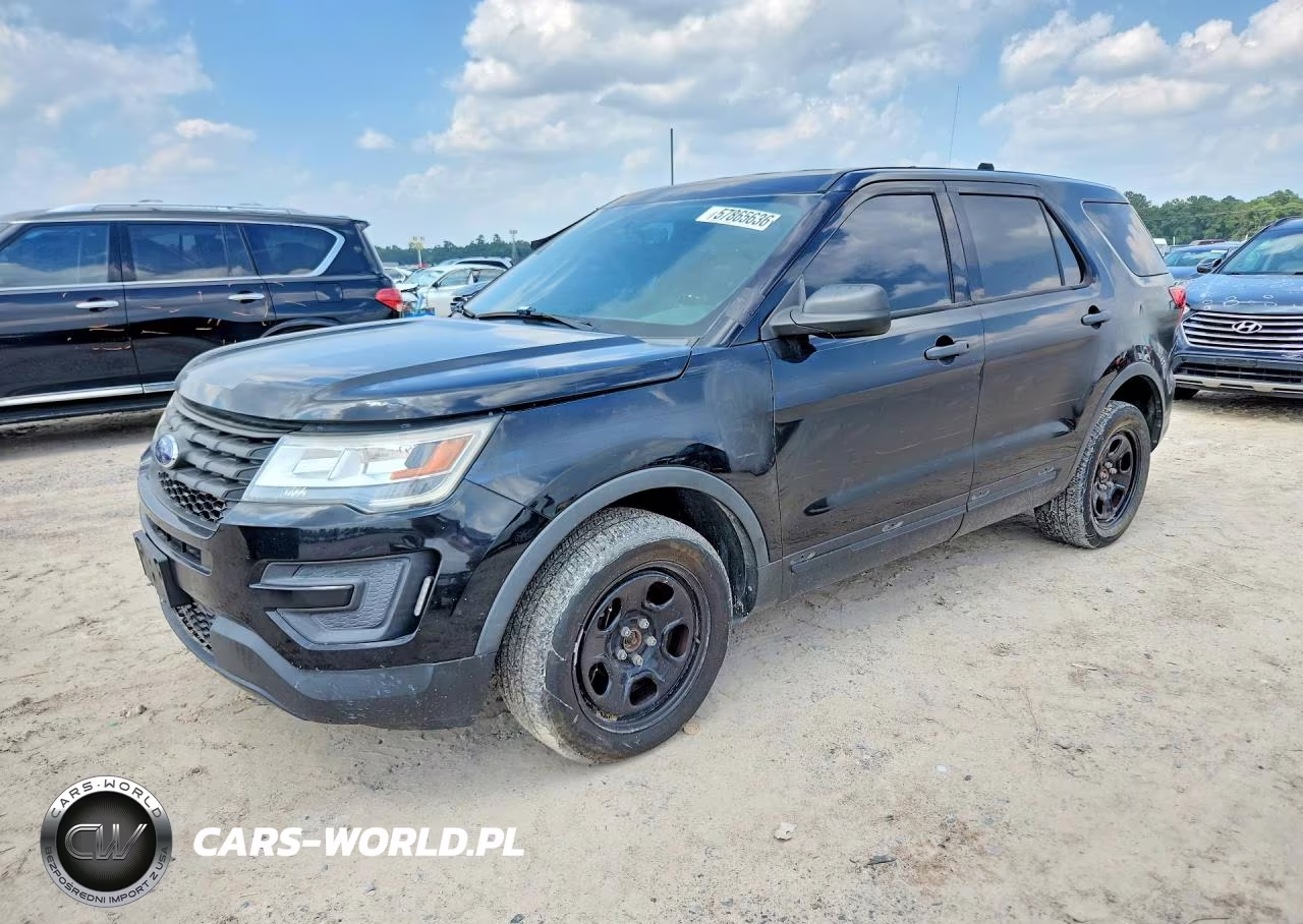 2018 Ford Explorer Police Interceptor VIN:1FM5K8AR4JGC43102 - 1