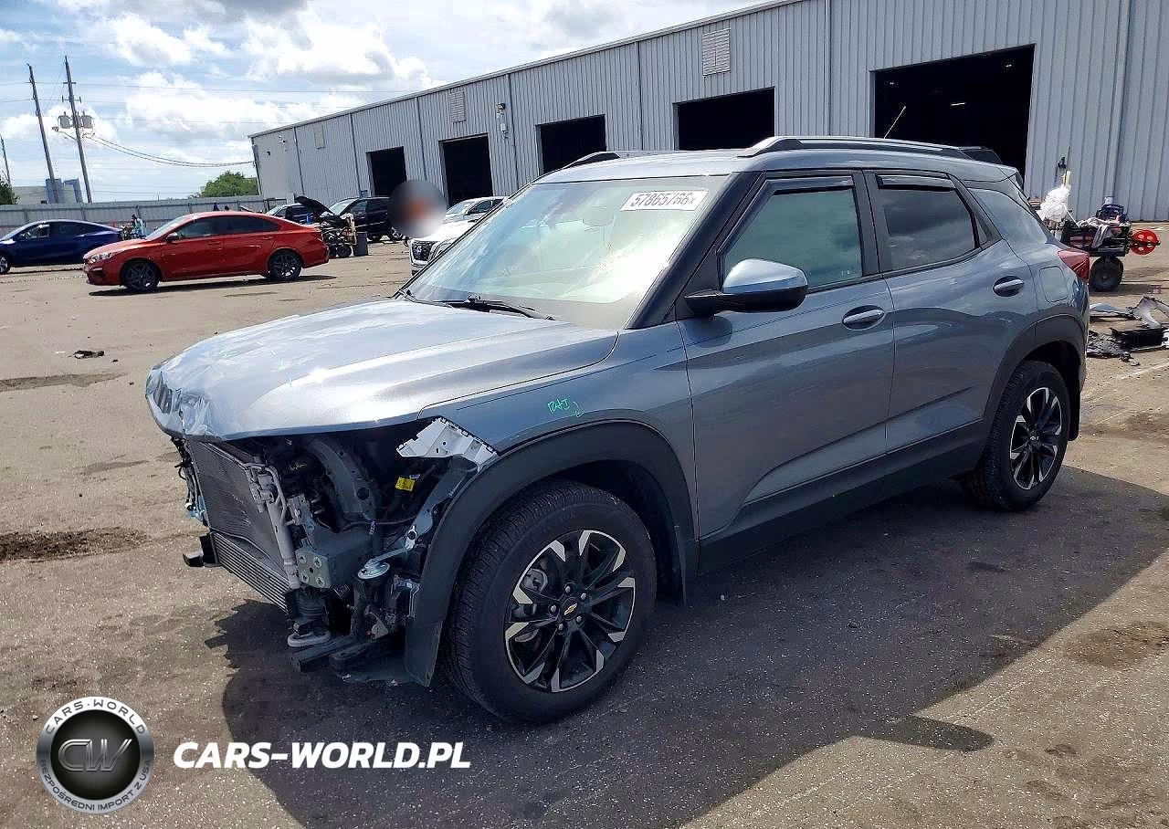 2021 Chevrolet Trailblazer Lt VIN:KL79MPS26MB155193 - 1