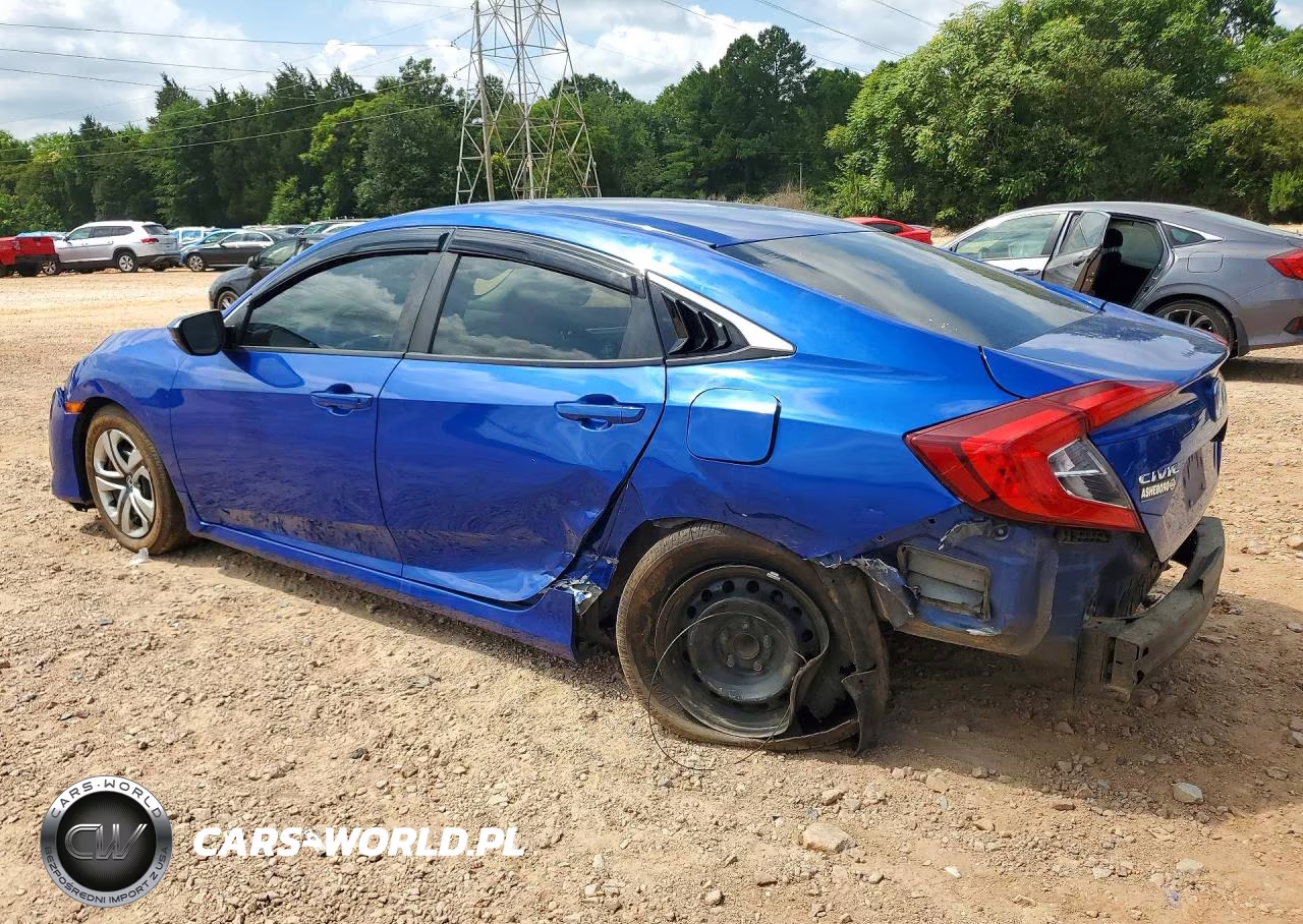 2018 Honda Civic Lx VIN:19XFC2F53JE010594 - 2