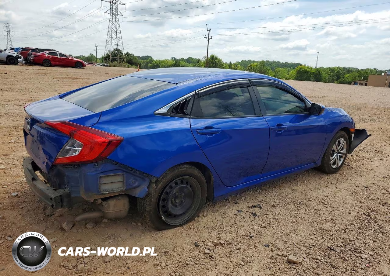2018 Honda Civic Lx VIN:19XFC2F53JE010594 - 3