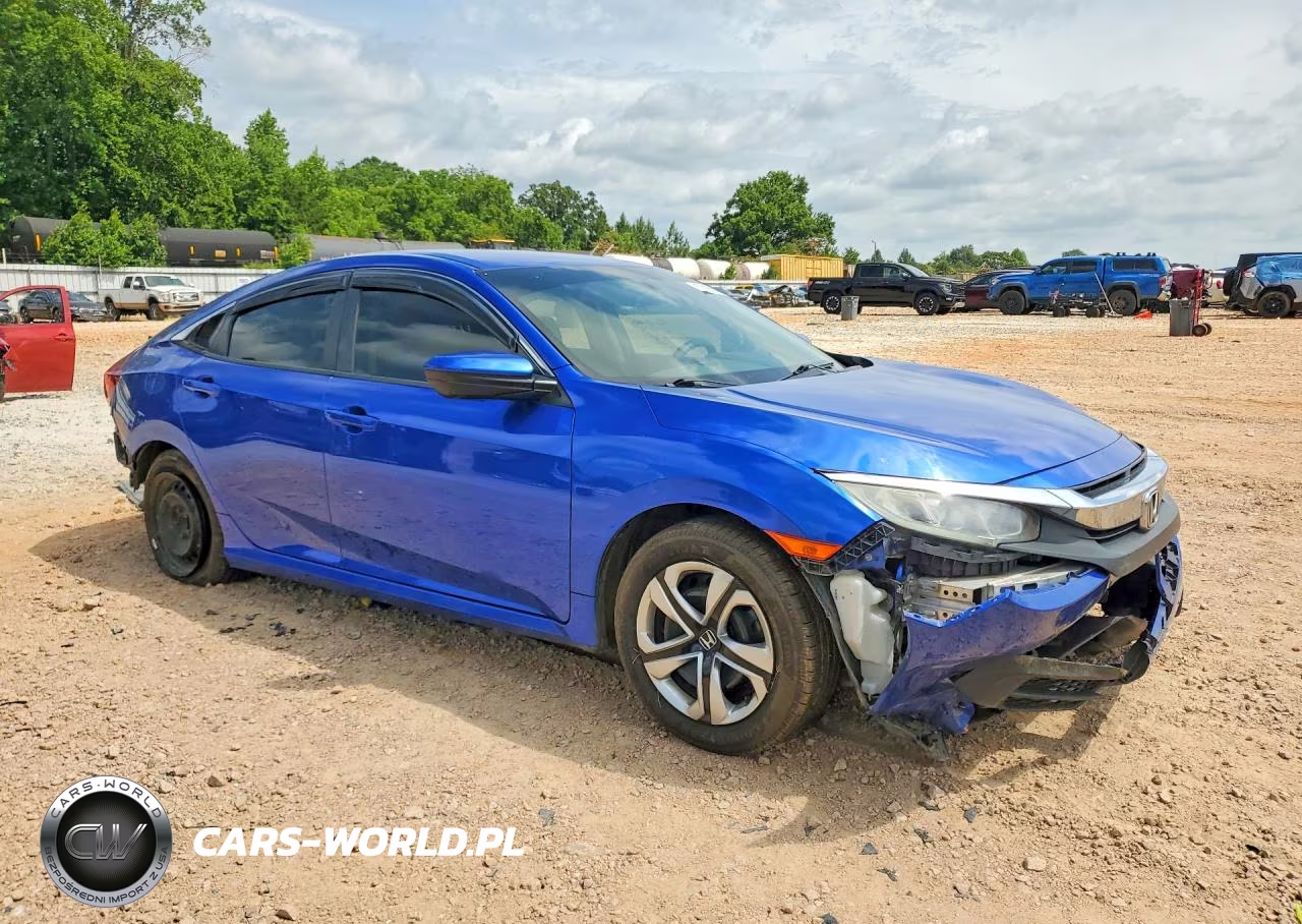 2018 Honda Civic Lx VIN:19XFC2F53JE010594 - 4