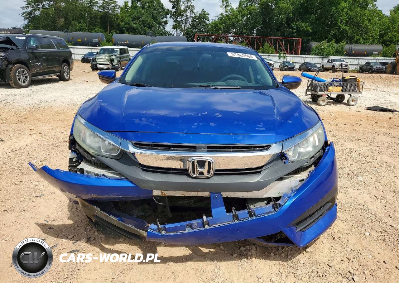 2018 Honda Civic Lx VIN:19XFC2F53JE010594 - 5