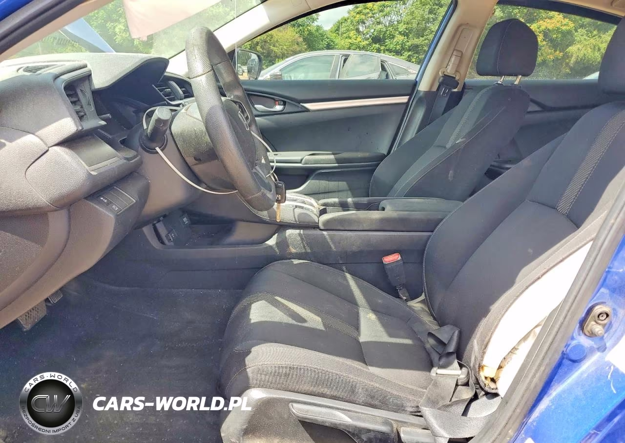 2018 Honda Civic Lx VIN:19XFC2F53JE010594 - 7