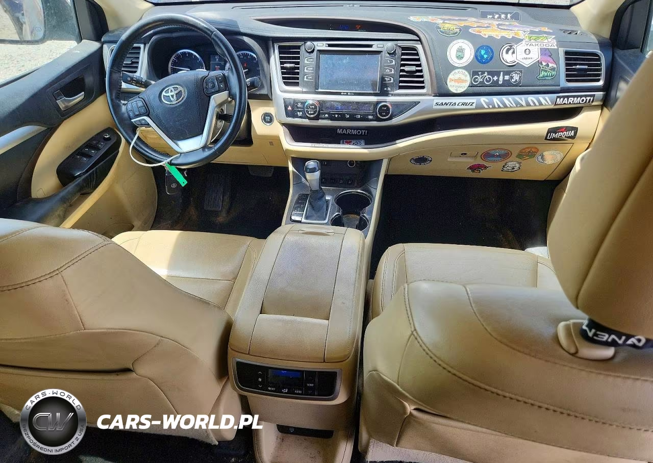 2015 Toyota Highlander Xle VIN:5TDJKRFH6FS168103 - 8