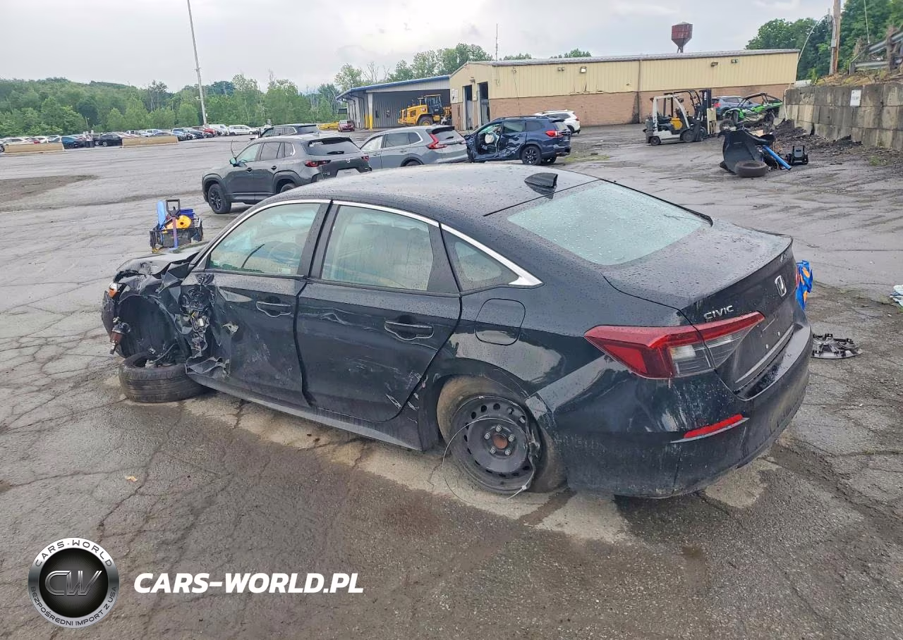 2025 Honda Civic Lx VIN:2HGFE2F20SH604860 - 2