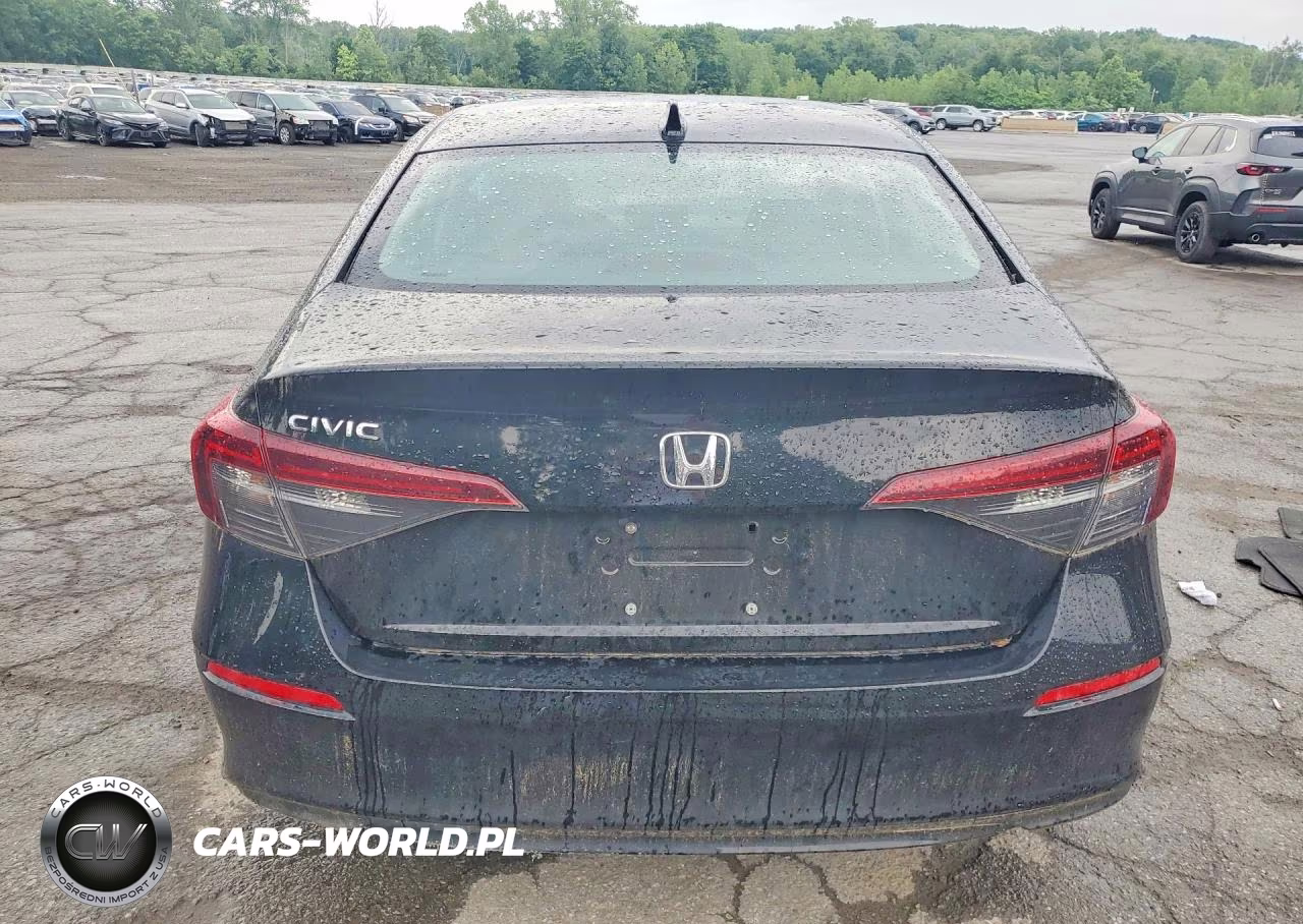 2025 Honda Civic Lx VIN:2HGFE2F20SH604860 - 6