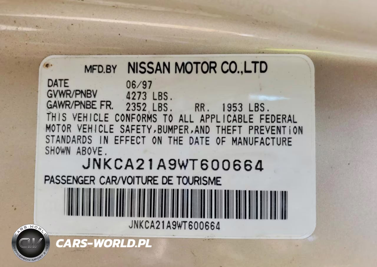 1998 Infiniti I30 Base VIN:JNKCA21A9WT600664 - 12