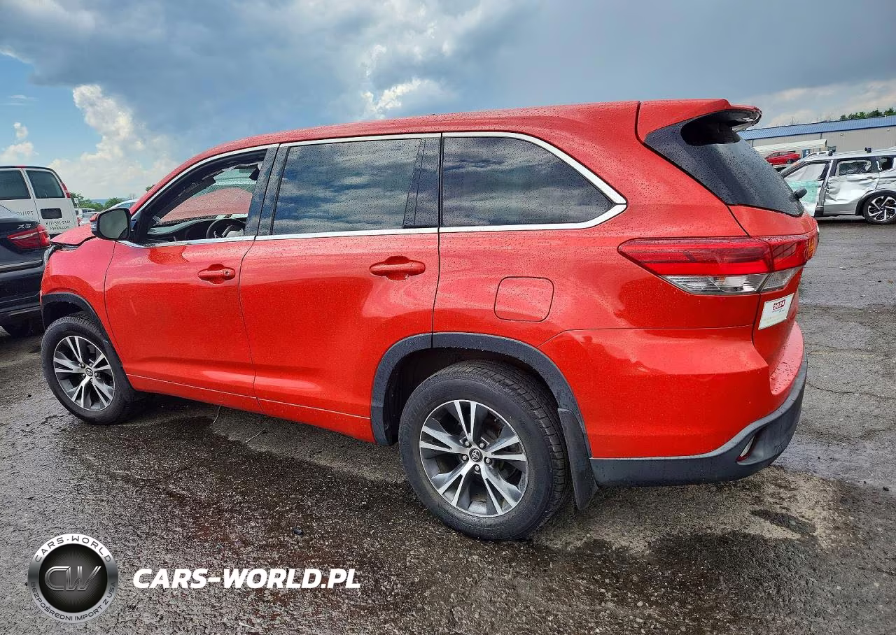 2017 Toyota Highlander Le VIN:5TDBZRFH7HS374355 - 2