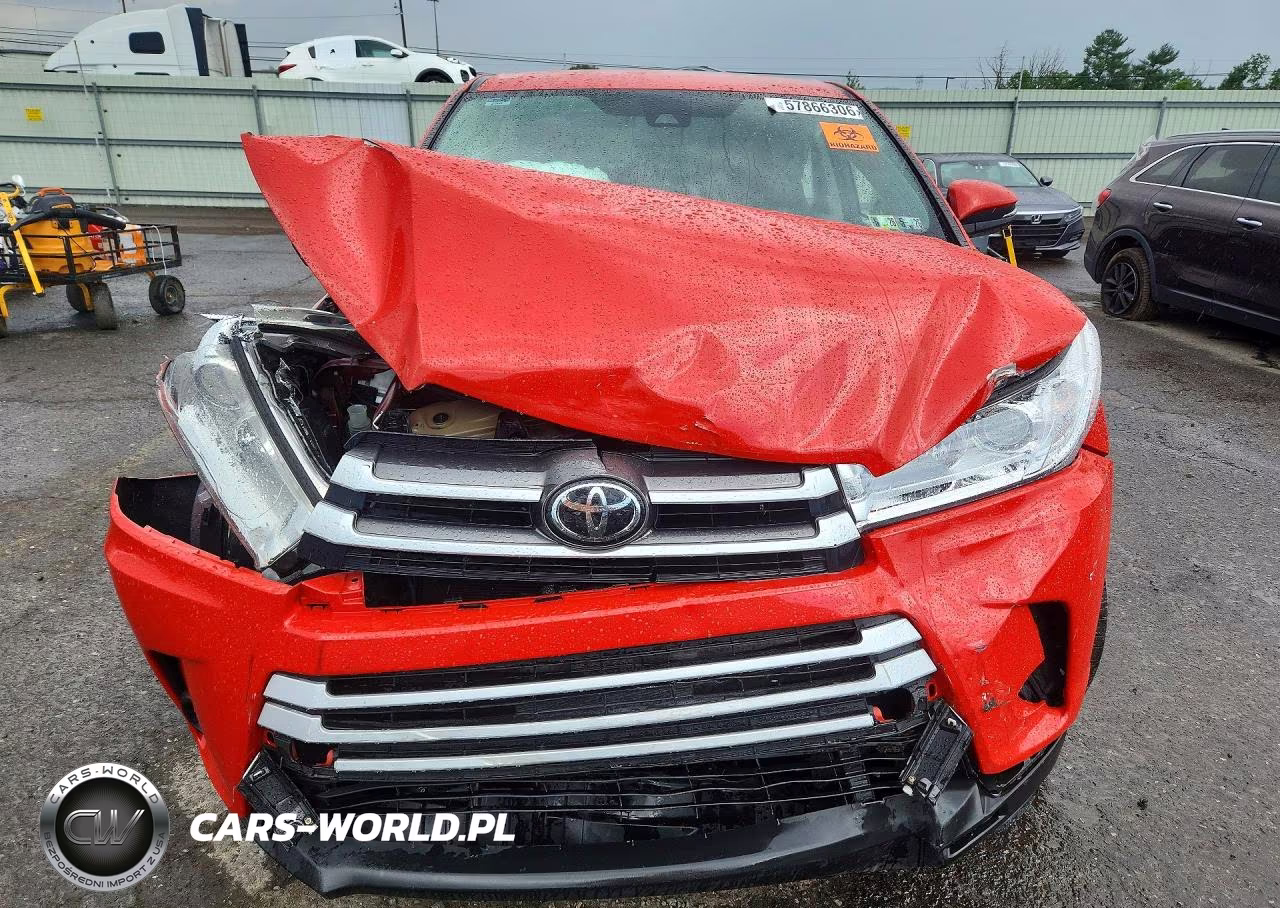 2017 Toyota Highlander Le VIN:5TDBZRFH7HS374355 - 5