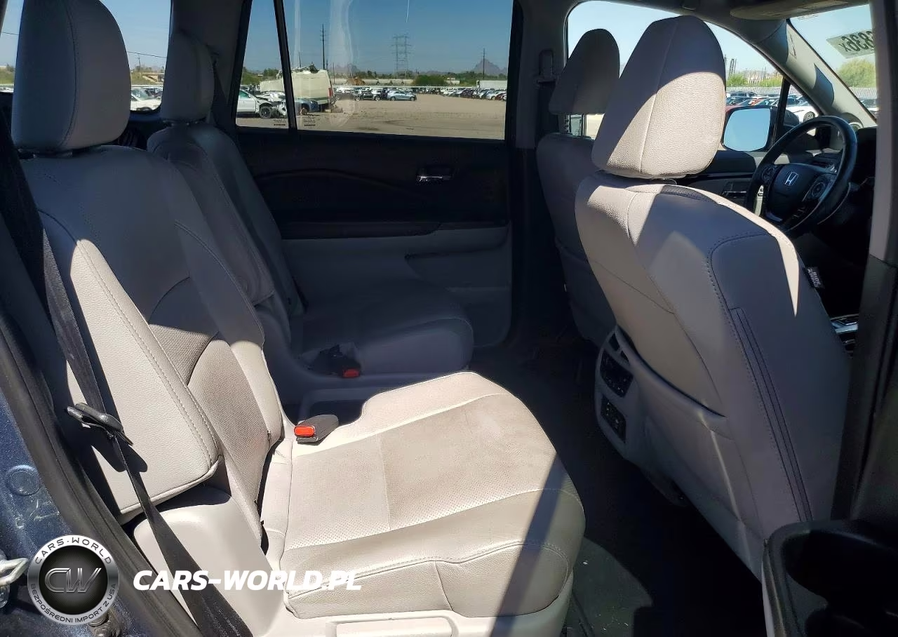 2017 Honda Pilot Elite VIN:5FNYF6H00HB062021 - 10
