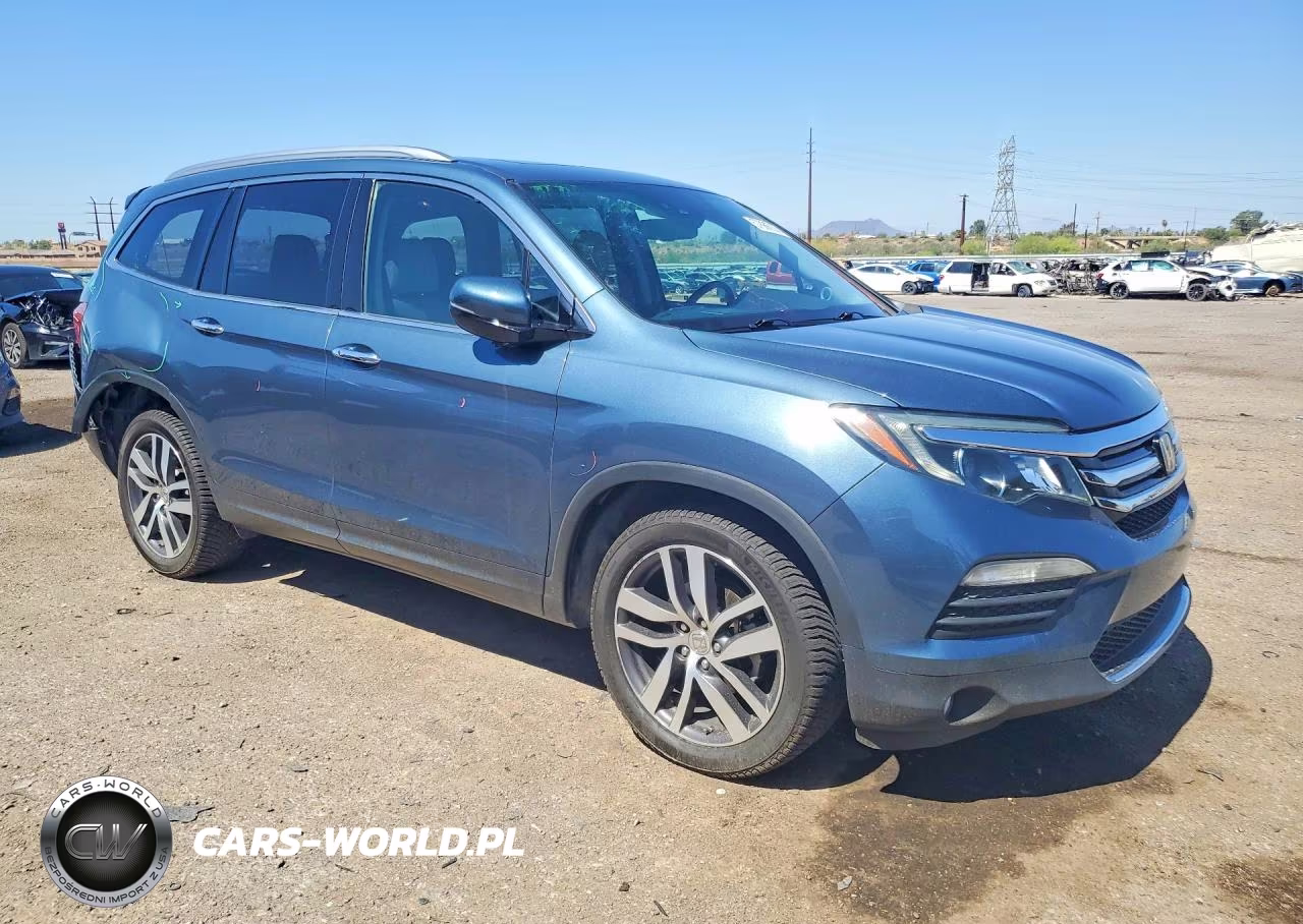 2017 Honda Pilot Elite VIN:5FNYF6H00HB062021 - 4