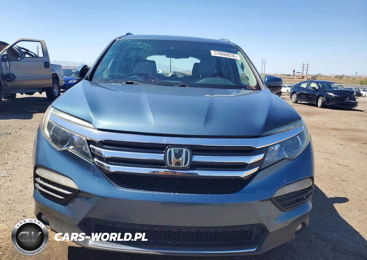 2017 Honda Pilot Elite VIN:5FNYF6H00HB062021 - 5