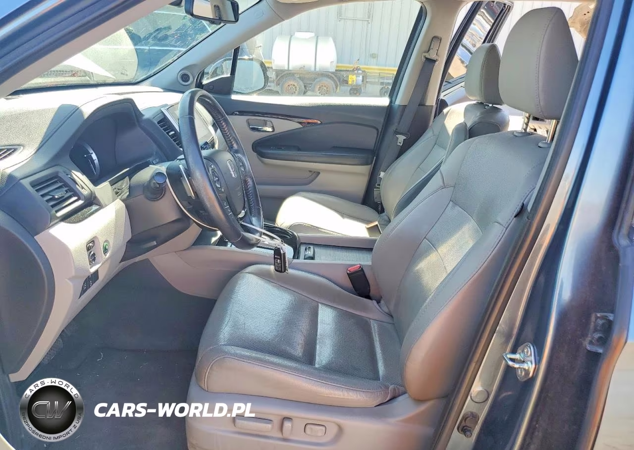 2017 Honda Pilot Elite VIN:5FNYF6H00HB062021 - 7