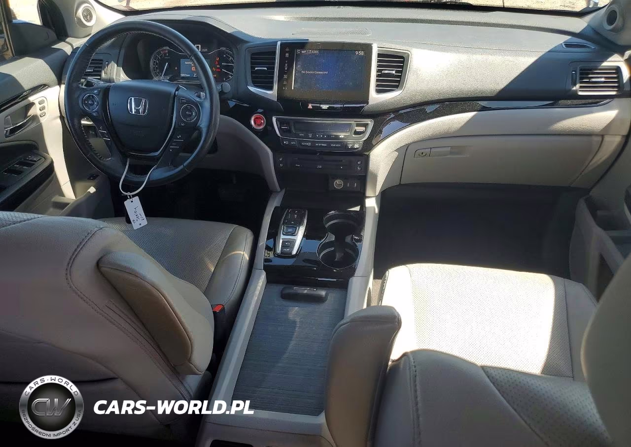 2017 Honda Pilot Elite VIN:5FNYF6H00HB062021 - 8