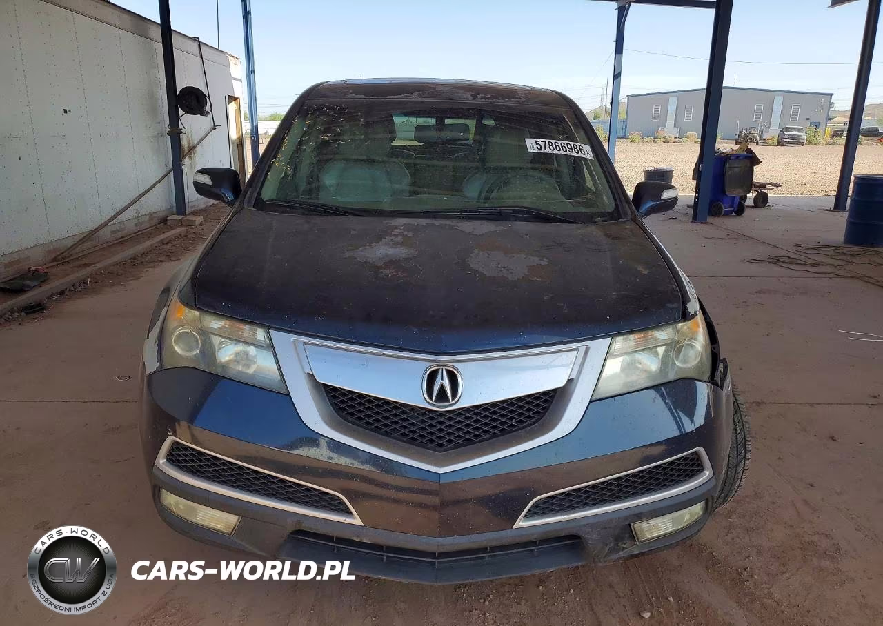 2012 Acura Mdx VIN:2HNYD2H20CH514627 - 5