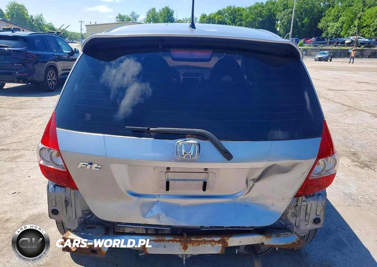 2007 Honda Fit S VIN:JHMGD37617S003193 - 6
