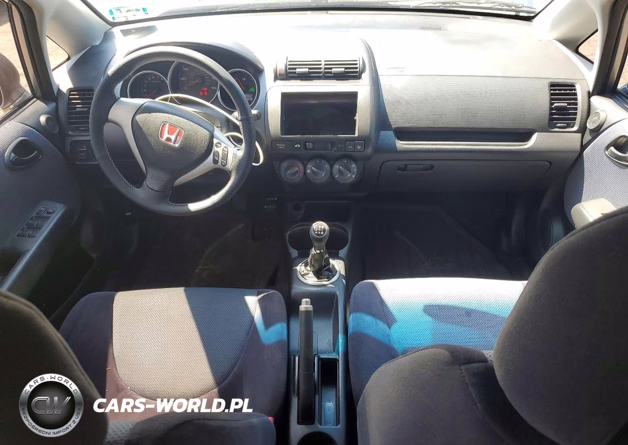 2007 Honda Fit S VIN:JHMGD37617S003193 - 8