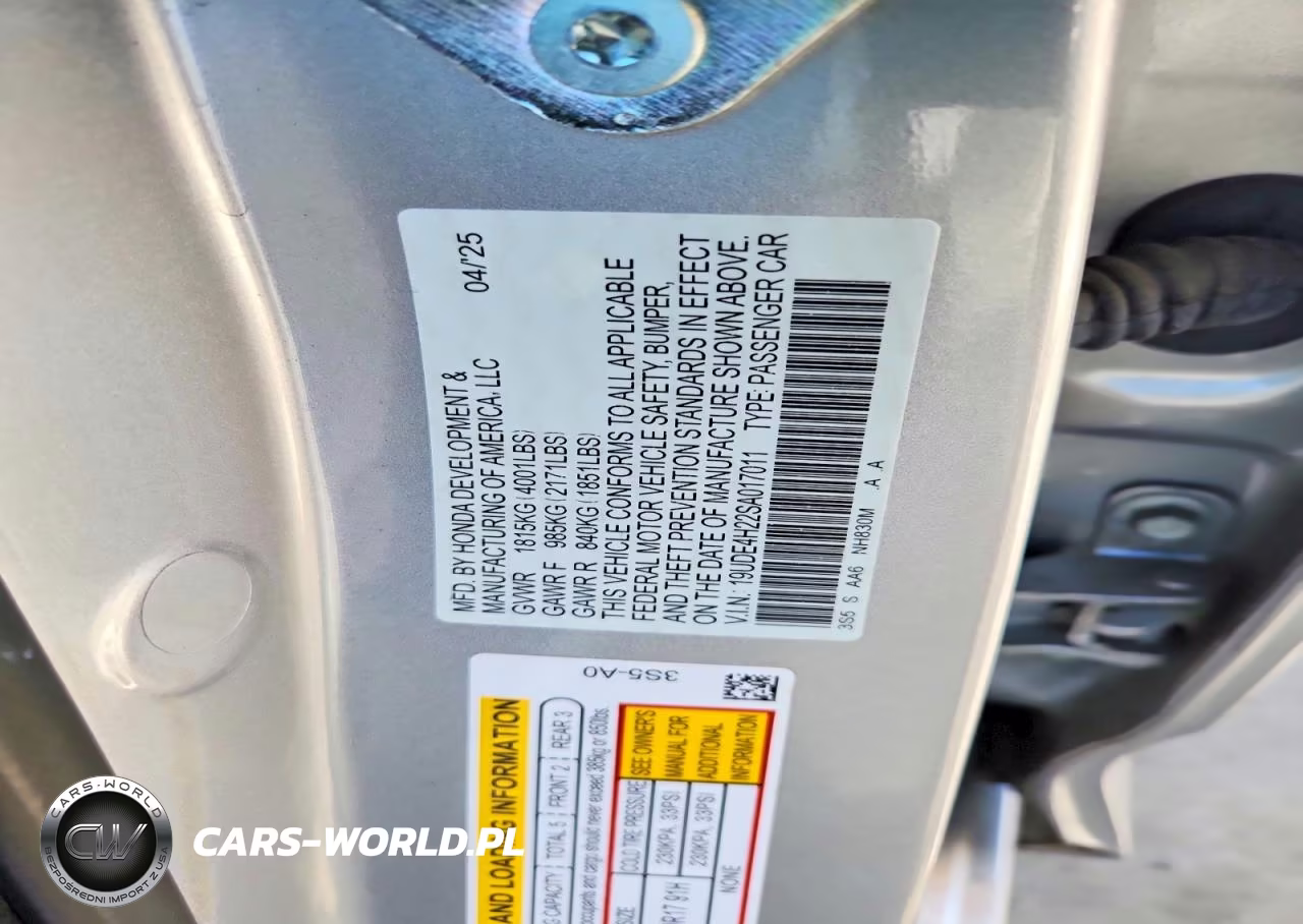 2025 Acura Integra VIN:19UDE4H22SA017011 - 12