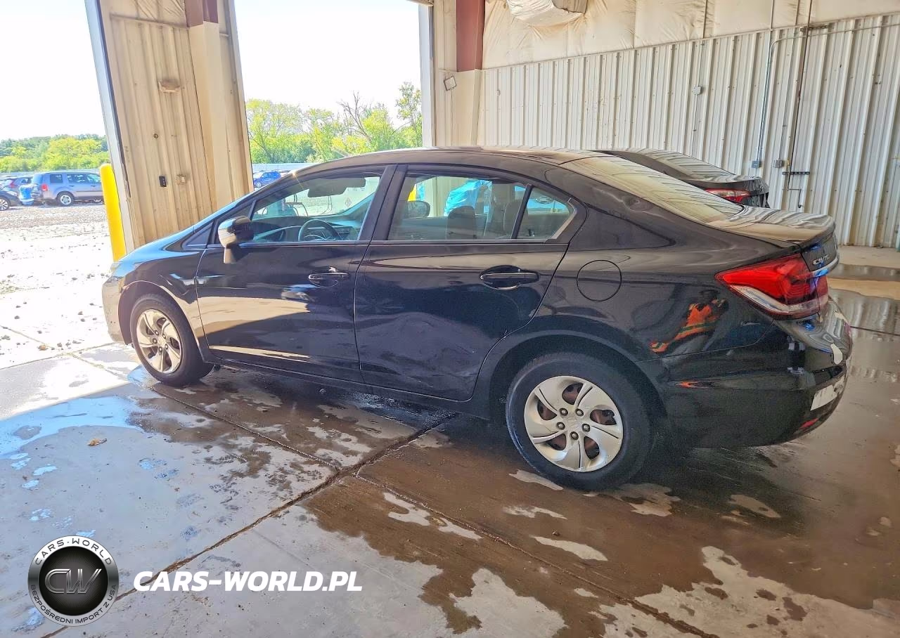 2014 Honda Civic Lx VIN:19XFB2E50EE075915 - 2