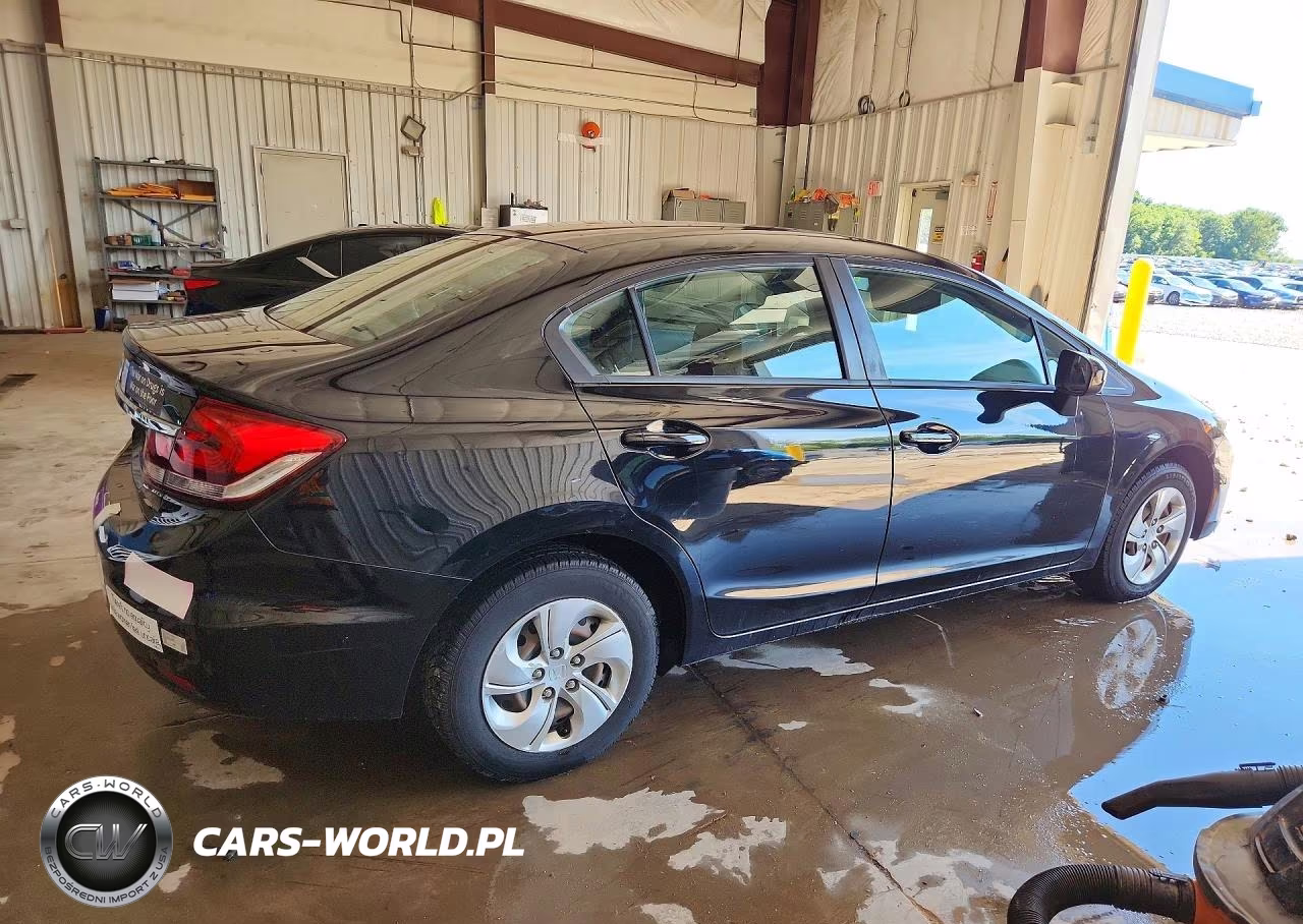 2014 Honda Civic Lx VIN:19XFB2E50EE075915 - 3