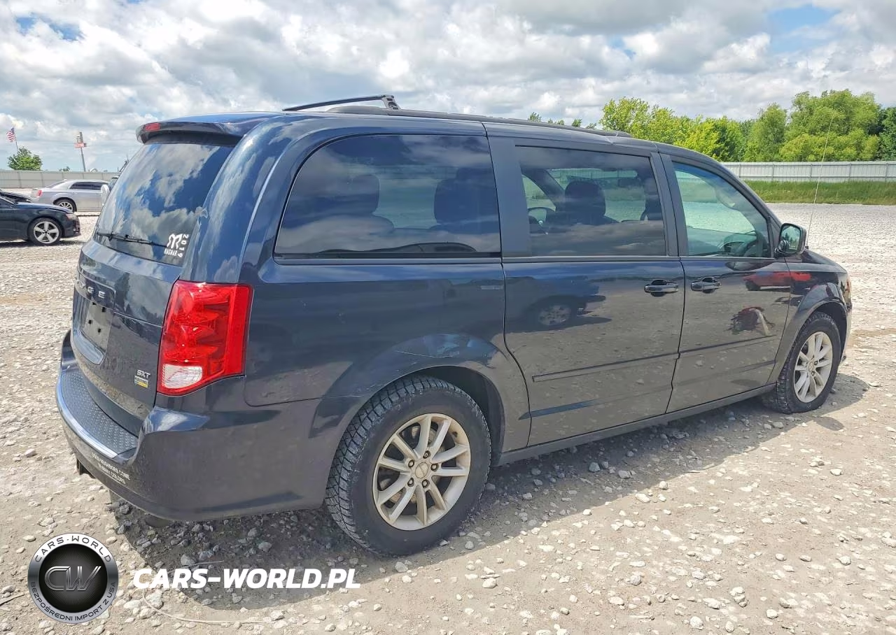 2014 Dodge Grand Caravan Sxt VIN:2C4RDGCG3ER356369 - 3