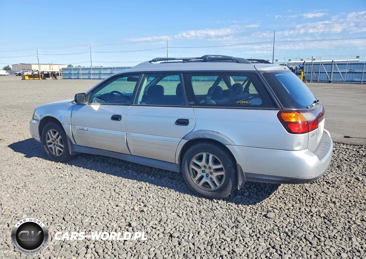 2004 Subaru Legacy Outback Awp VIN:4S3BH675647646128 - 2