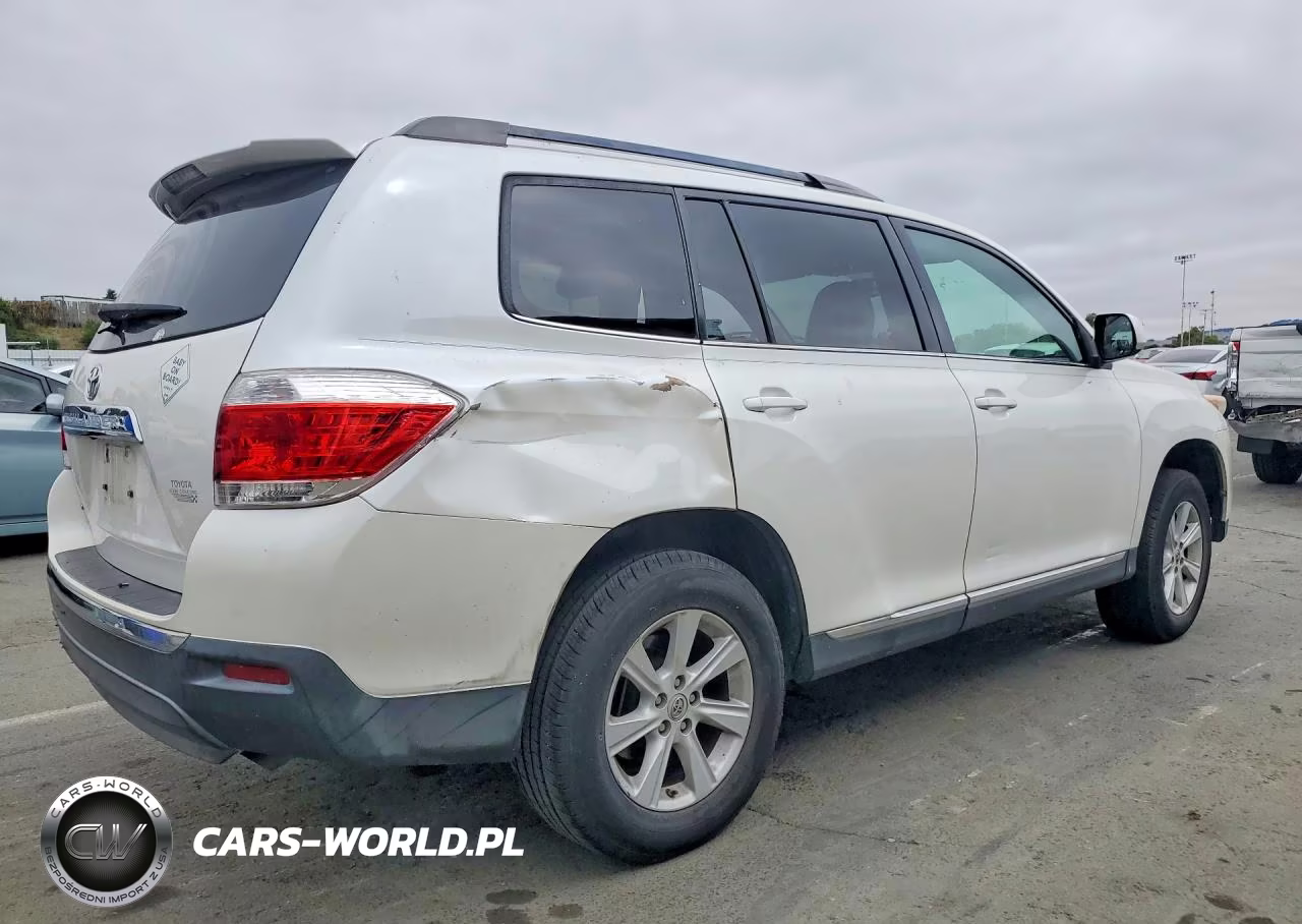 2012 Toyota Highlander Se VIN:5TDZK3EH0CS062730 - 3