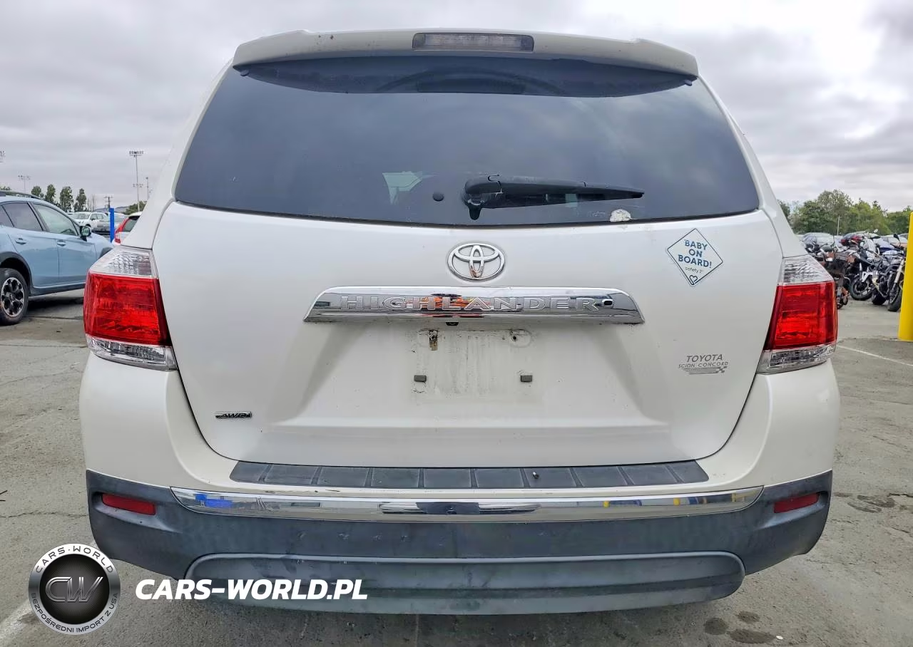 2012 Toyota Highlander Se VIN:5TDZK3EH0CS062730 - 6