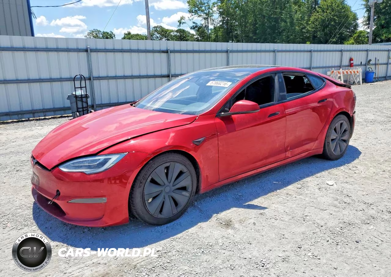 2021 Tesla Model S VIN:5YJSA1E59MF441861 - 1