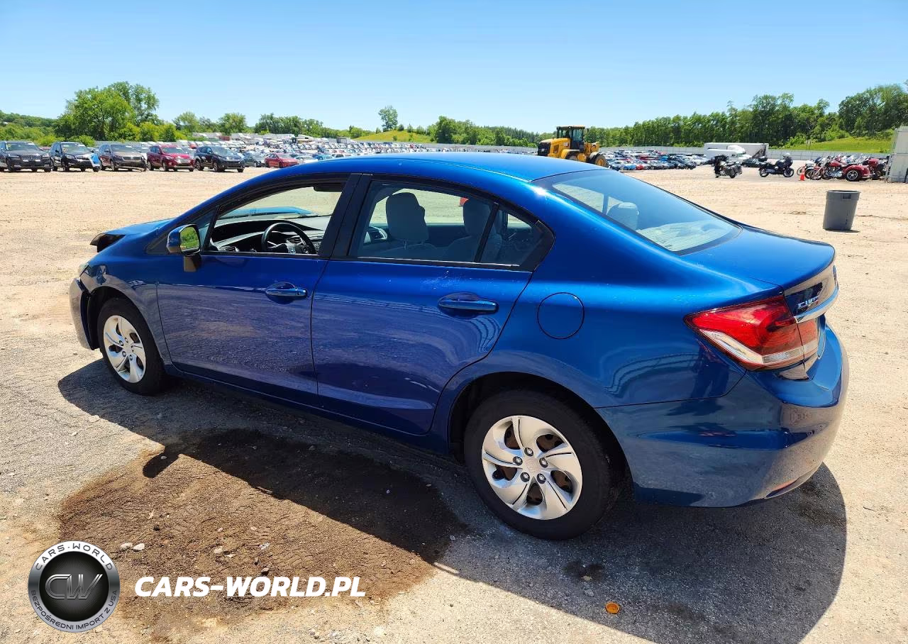 2014 Honda Civic Lx VIN:19XFB2F52EE062789 - 2