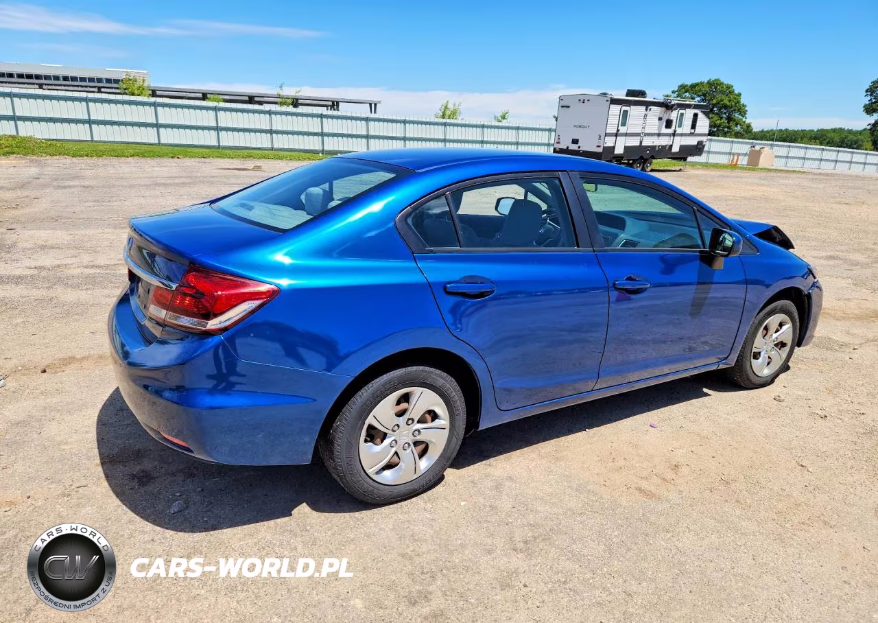 2014 Honda Civic Lx VIN:19XFB2F52EE062789 - 3