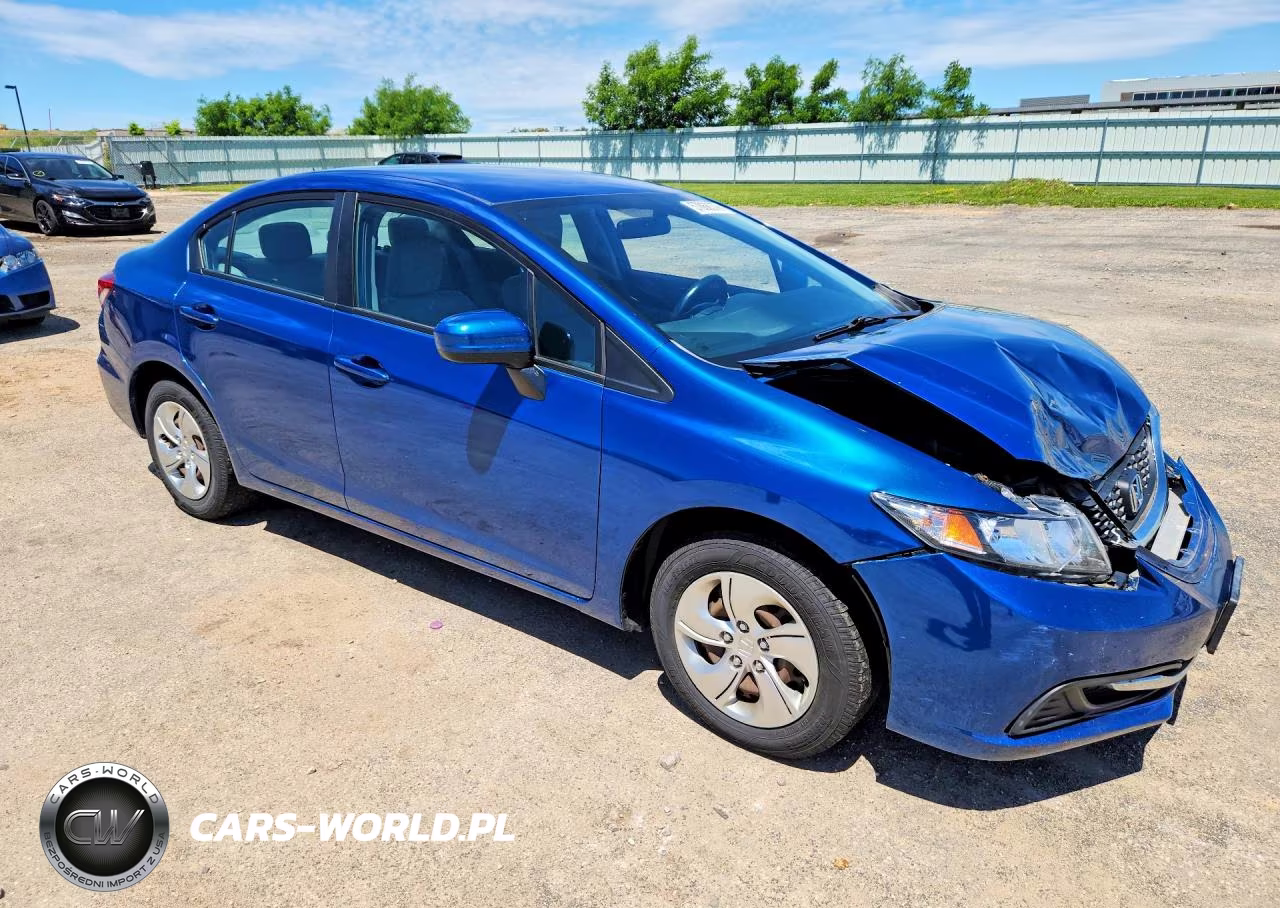 2014 Honda Civic Lx VIN:19XFB2F52EE062789 - 4