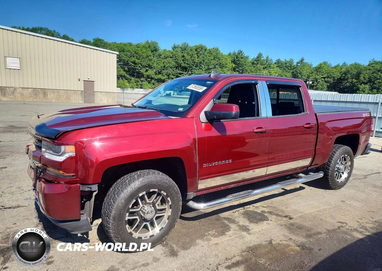 2016 Chevrolet Silverado K1500 Lt VIN:3GCUKREC6GG285151 - 1