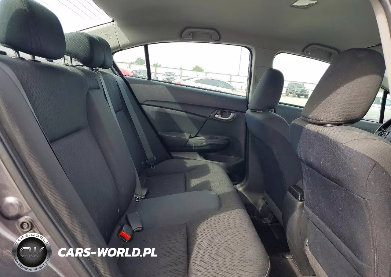 2015 Honda Civic Lx VIN:19XFB2F50FE118374 - 10