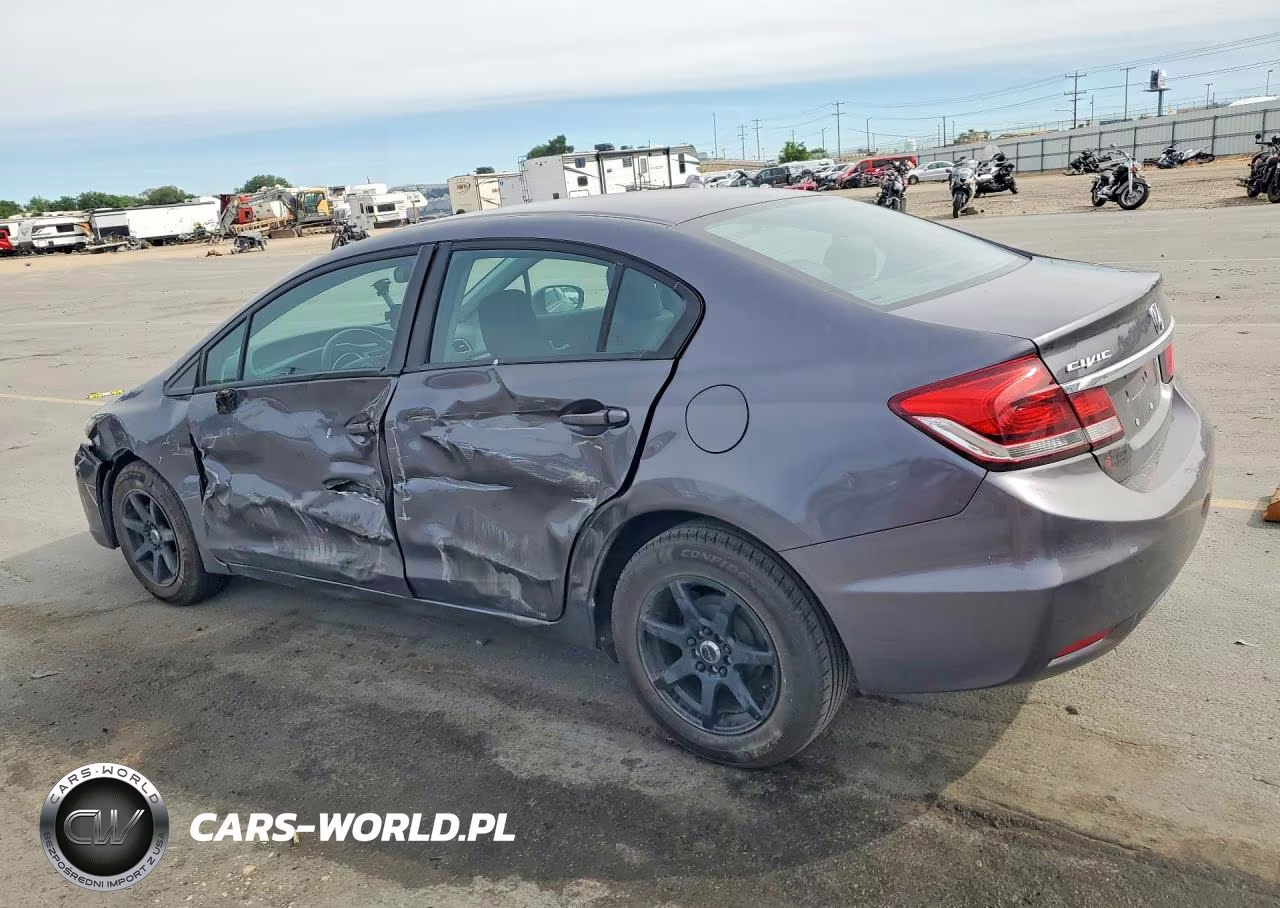2015 Honda Civic Lx VIN:19XFB2F50FE118374 - 2