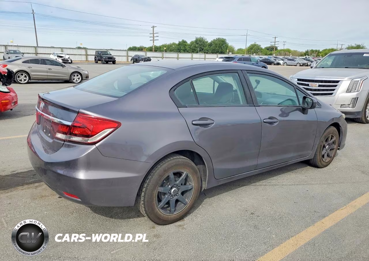 2015 Honda Civic Lx VIN:19XFB2F50FE118374 - 3