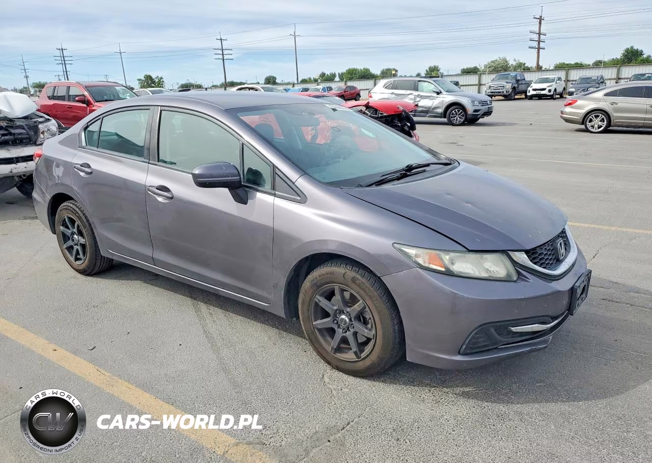 2015 Honda Civic Lx VIN:19XFB2F50FE118374 - 4