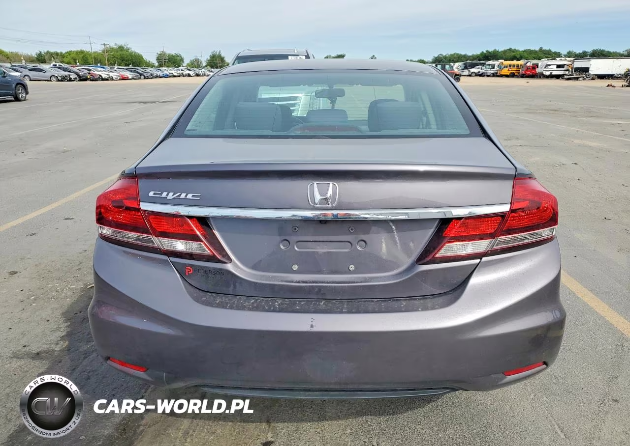 2015 Honda Civic Lx VIN:19XFB2F50FE118374 - 6