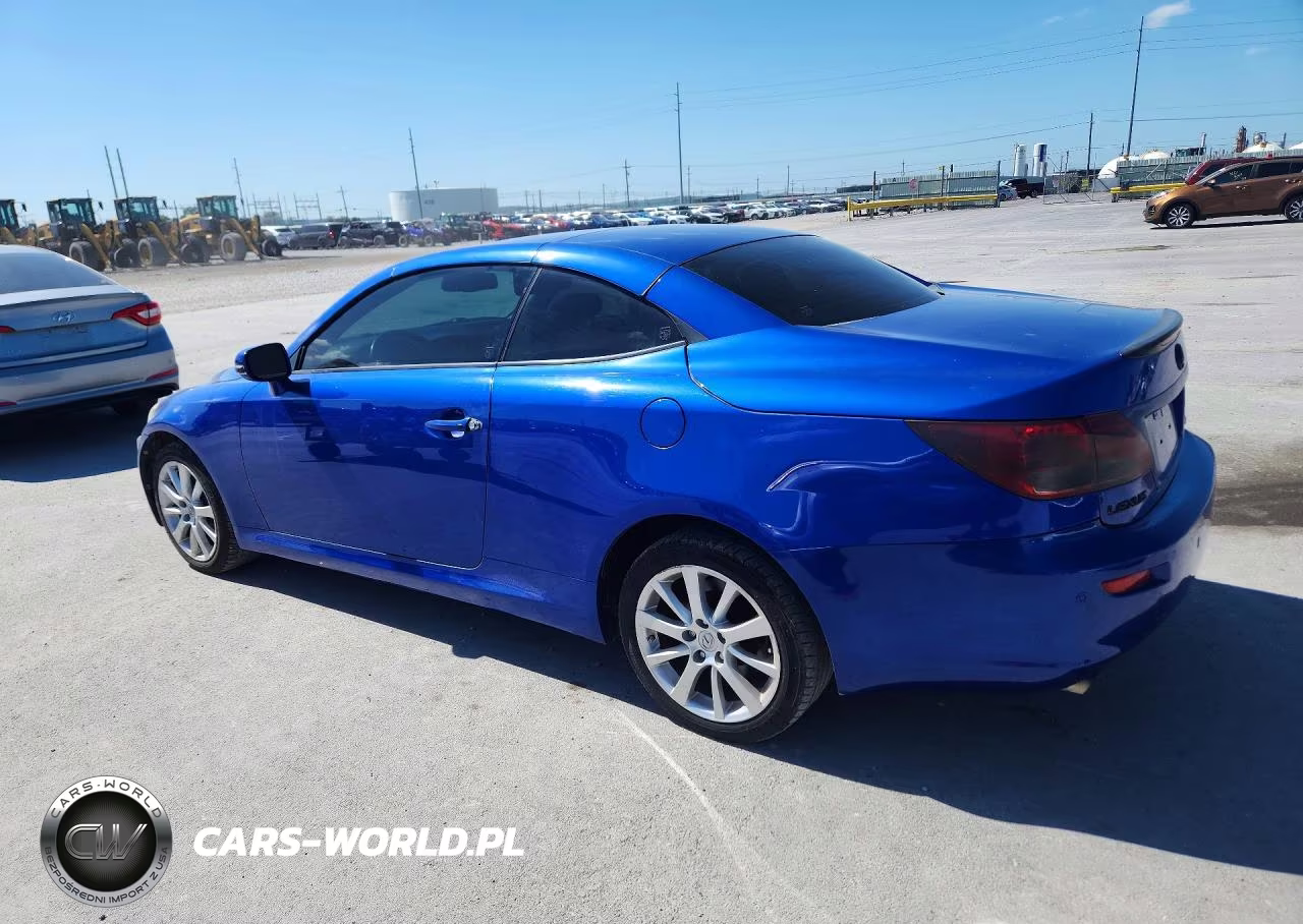2010 Lexus Is 250 VIN:JTHFF2C22A2500411 - 2