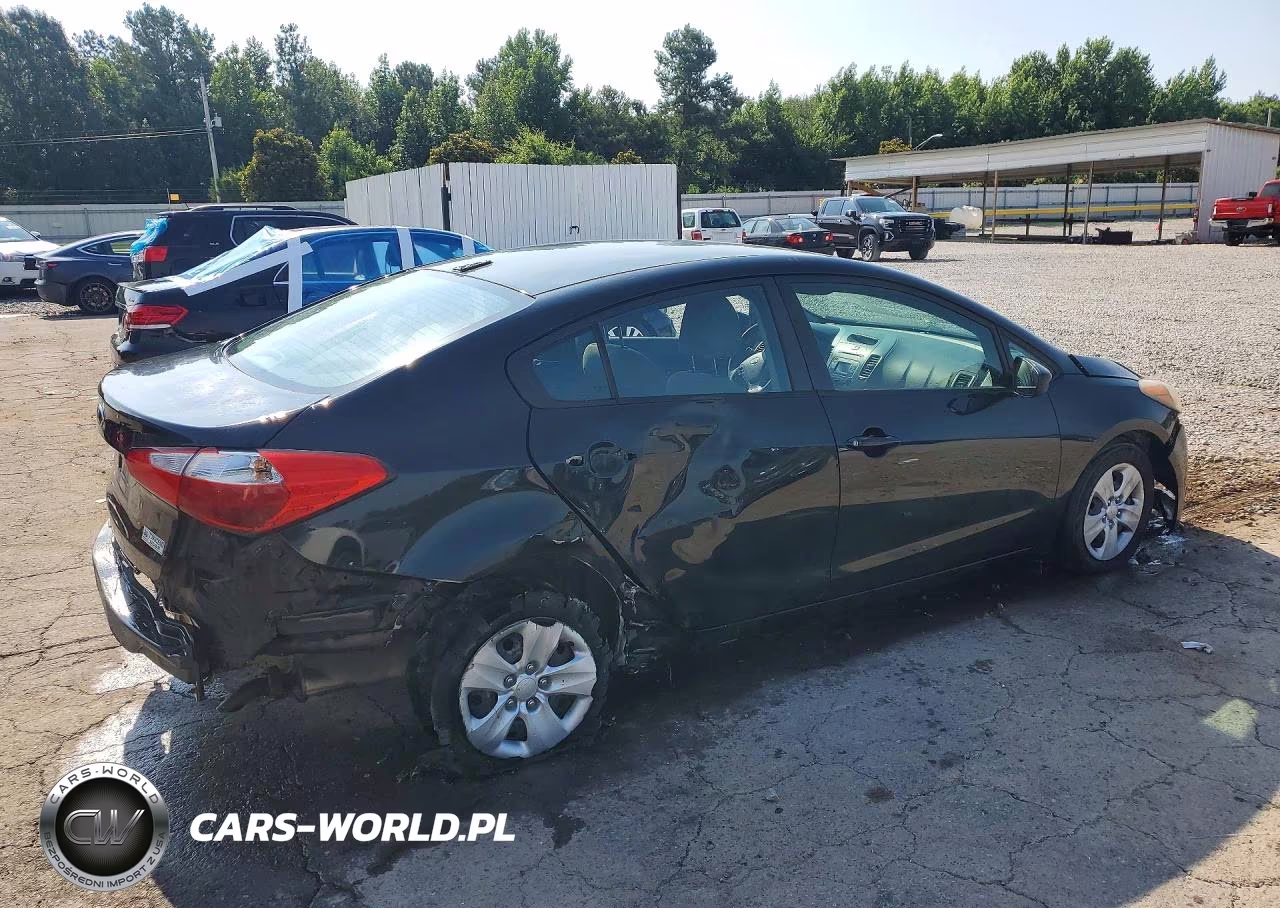 2014 Kia Forte Lx VIN:KNAFK4A68E5065569 - 3