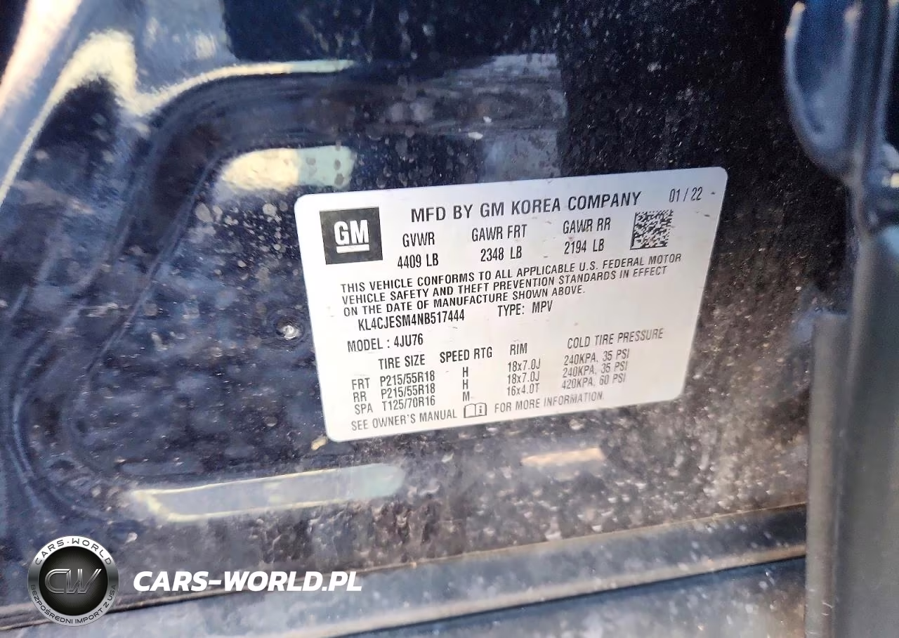 2022 Buick Encore Preferred VIN:KL4CJESM4NB517444 - 13