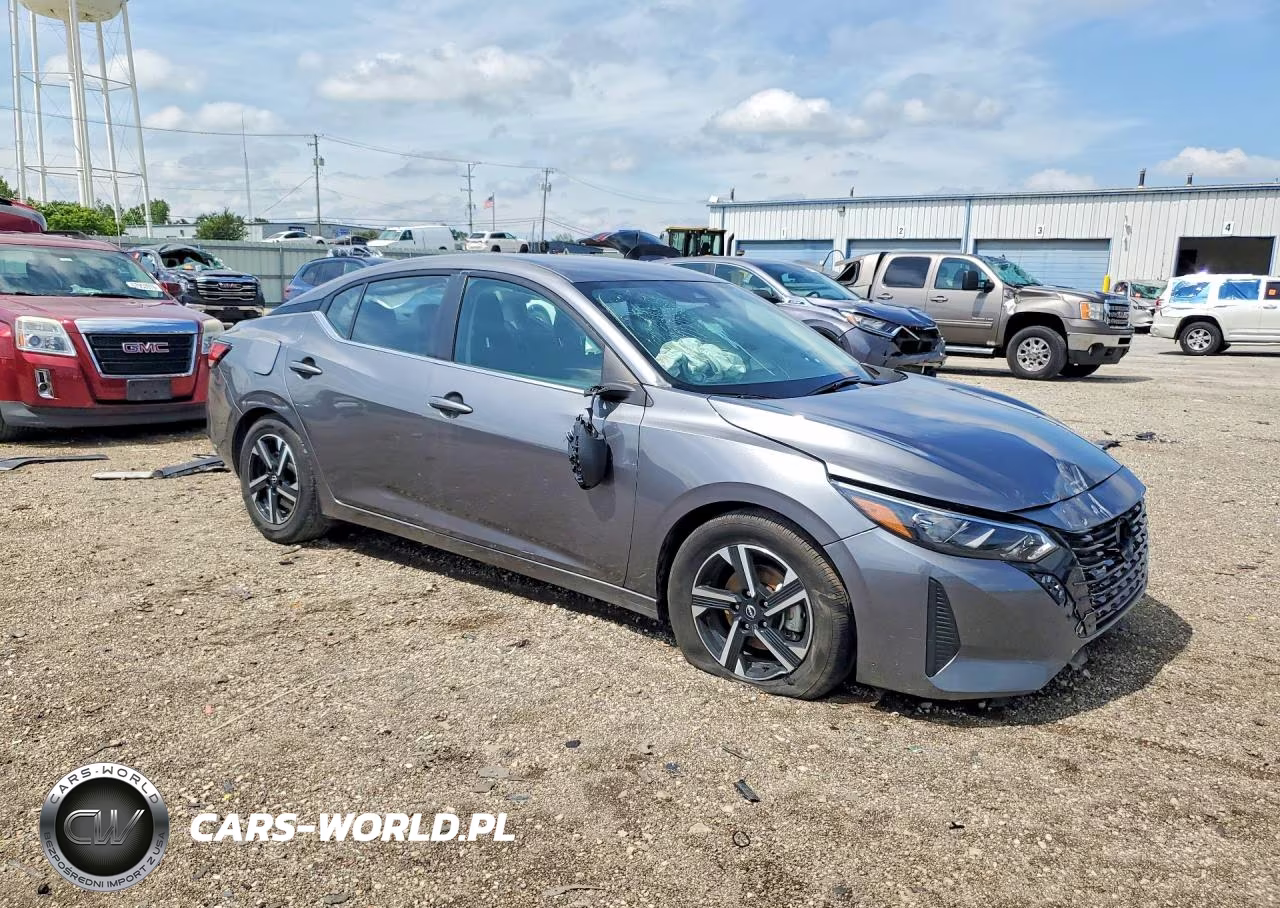 2025 Nissan Sentra Sv VIN:3N1AB8CV5SY351874 - 4