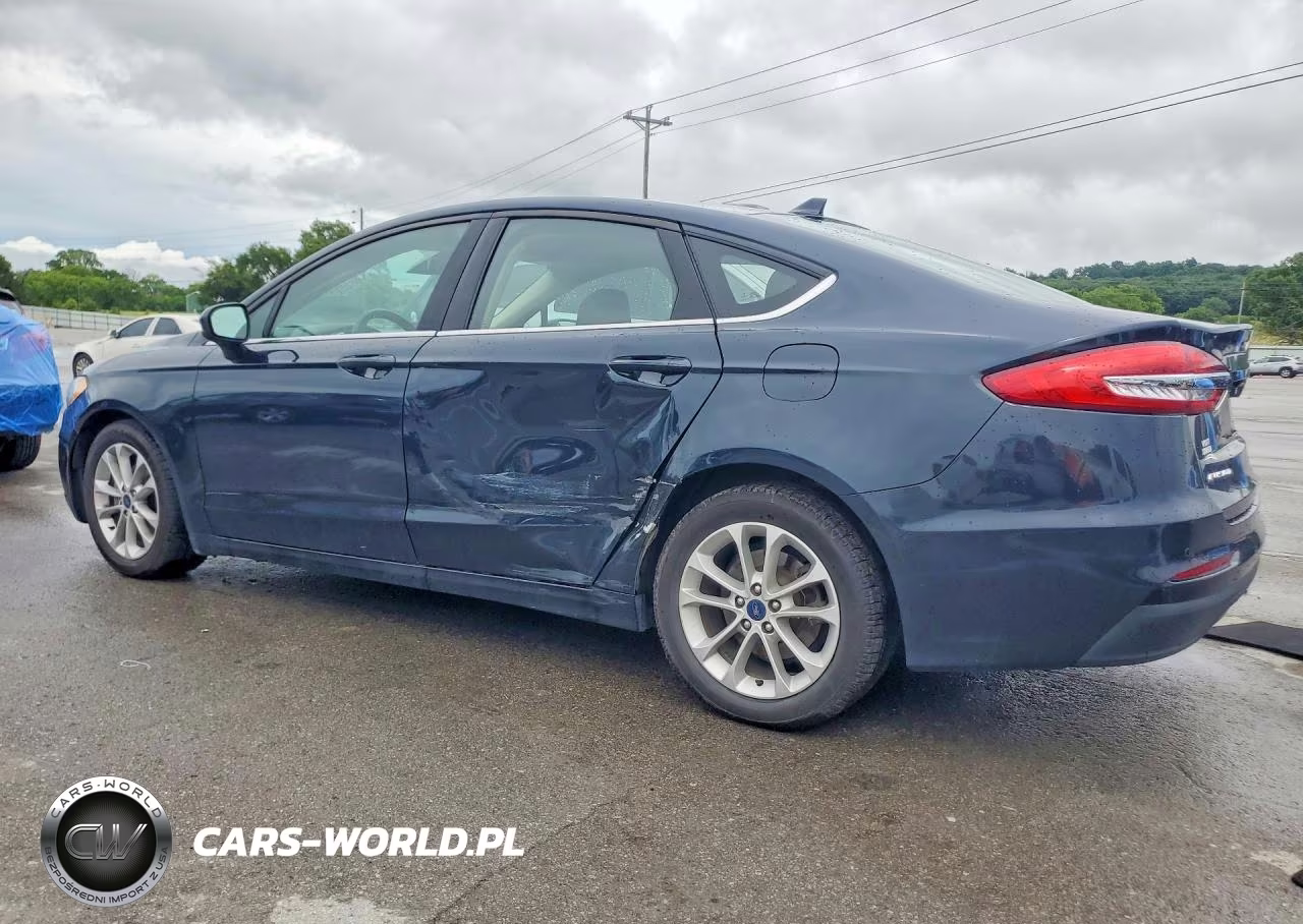 2020 Ford Fusion Se VIN:3FA6P0HD0LR225199 - 2