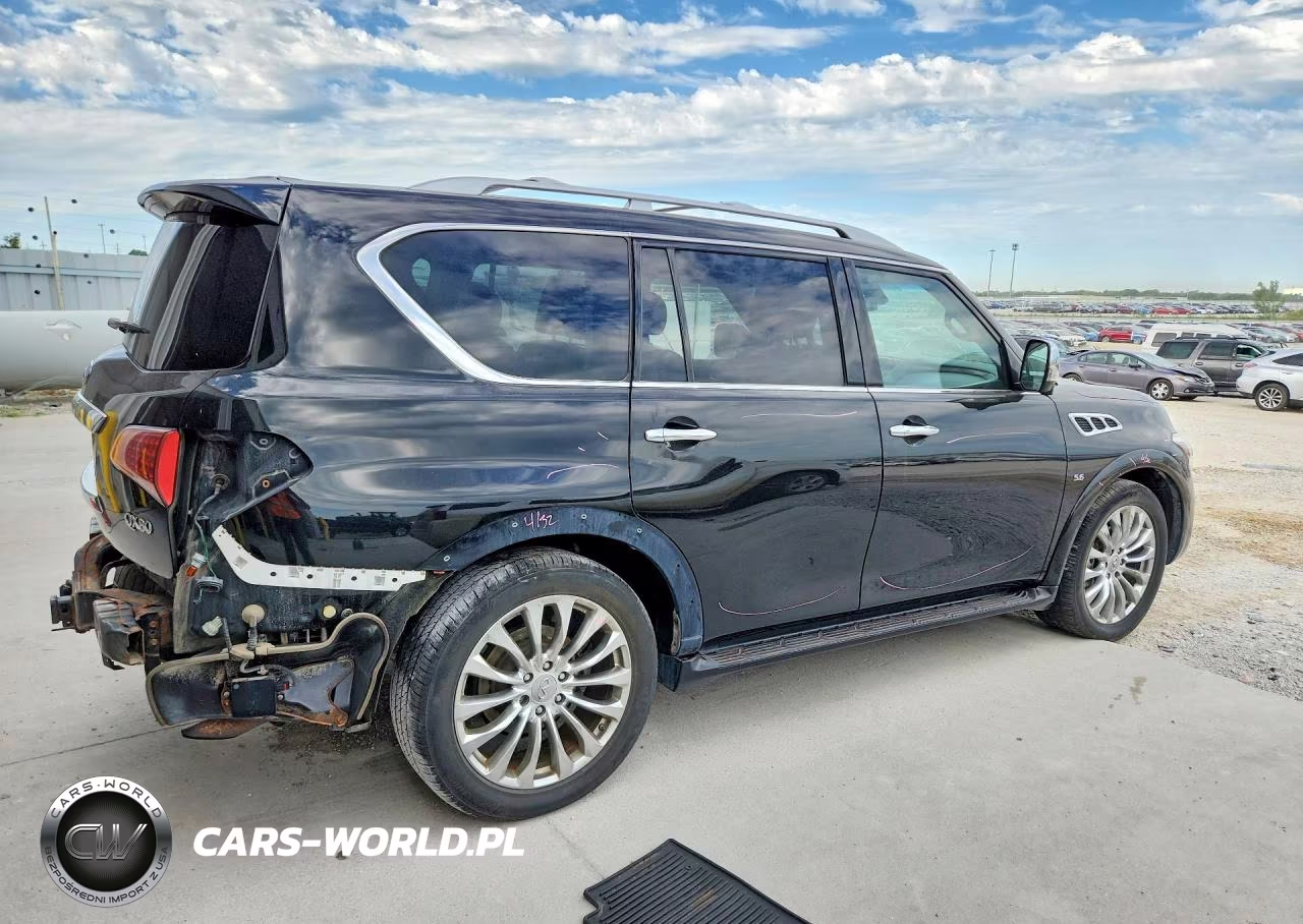 2017 Infiniti Qx80 Base VIN:JN8AZ2NE0H9158876 - 3